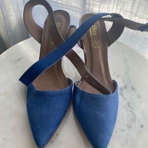 Women's Elegant Blue Heels